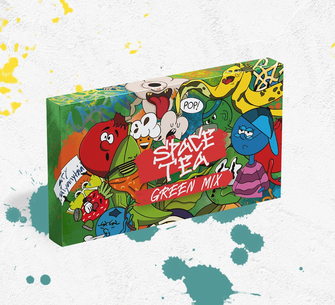 Чайна суміш Space Tea Green Mix (Зелений Мікс) 40г