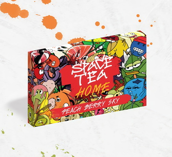 Чайна суміш Space Tea Peach Berry Sky (Персик Ягоди) 40г