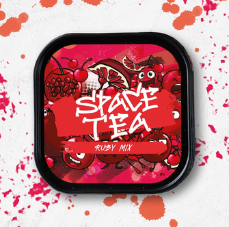 Чайна суміш Space Tea Ruby Mix (Гранат Вишня) 250г
