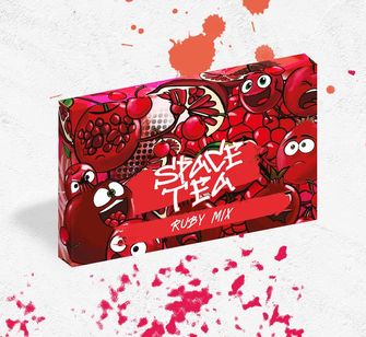 Чайна суміш Space Tea Ruby Mix (Гранат Вишня) 40г