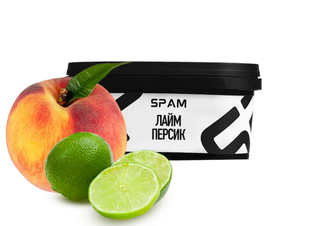 Тютюн Spam Лайм Персик 200г