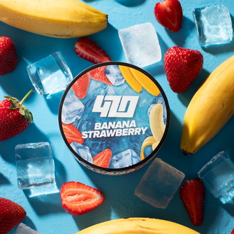 Тютюн 420 Banana Strawberry (Банан Полуниця) 100г