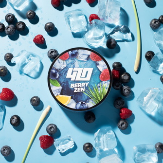 Тютюн 420 Berry Zen (Лемонграс Чорниця Малина) 250г