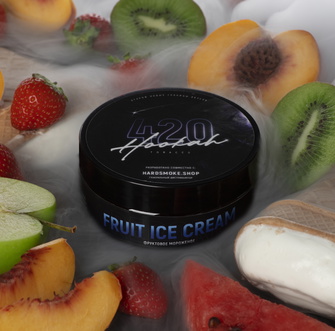 Тютюн 420 Fruit Ice Cream (Фруктове морозиво) 100г
