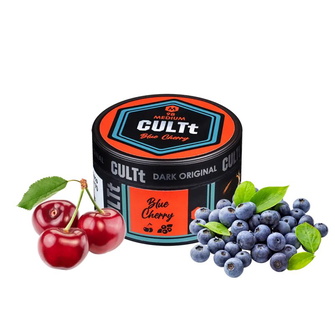 Тютюн CULTt Medium M98 Blue Cherry (Вишня Чорниця) 100г