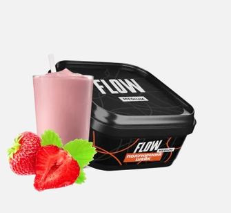 Табак Flow Клубничный Шейк 250г