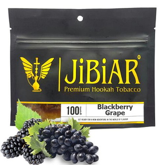 Тютюн Jibiar Blackberry Grape (Ожина Виногад) 100г