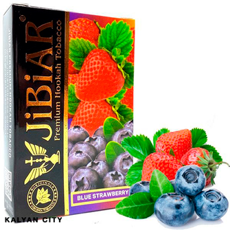 Тютюн Jibiar Blue Strawberry (Блу Полуниця) 50г