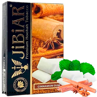 Тютюн Jibiar Cinnamon Gum (Жуйка Кориця) 50г