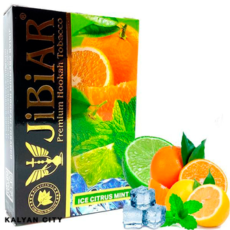 Тютюн Jibiar Ice Citrus Mint (Лід Цитрус М'ята) 50г