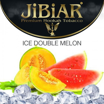 Тютюн Jibiar Ice Double Melon (Диня Кавун Лід) 100г