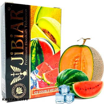 Тютюн Jibiar Ice Double Melon (Диня Кавун Лід) 50г
