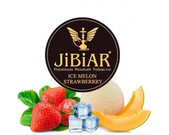 Тютюн Jibiar Ice Melon Strawberry (Диня Полуниця Лід) 100г