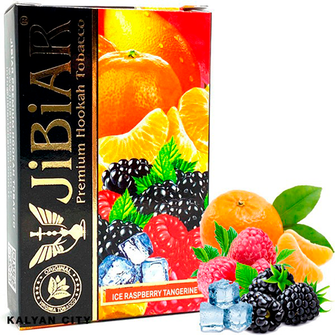 Табак Jibiar Ice Raspberry Tangerine (Малина Мандарин Лед) 50г