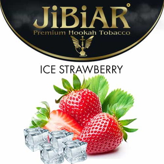 Тютюн Jibiar Ice Strawberry (Полуниця Лід) 100г