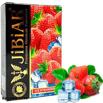 Тютюн Jibiar Ice Strawberry (Полуниця Лід) 50г