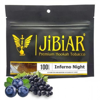 Тютюн Jibiar Inferno Night (Інферно Найт) 100г