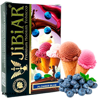 Тютюн Jibiar Plombir Blue (Пломбір Блу) 50г