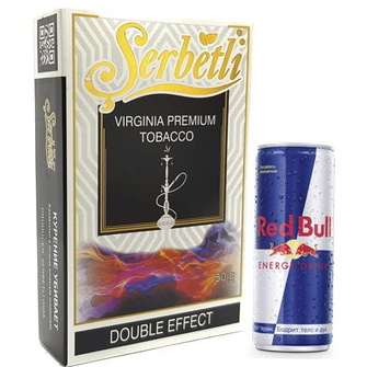 Тютюн Serbetli Double Effect (Подвійний Ефект) 50г