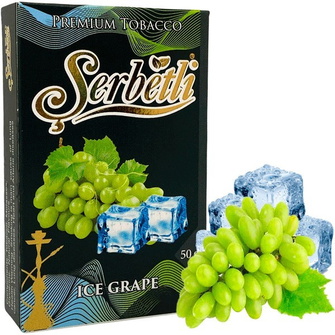Тютюн Serbetli Ice Grape (Лід Виноград) 50г