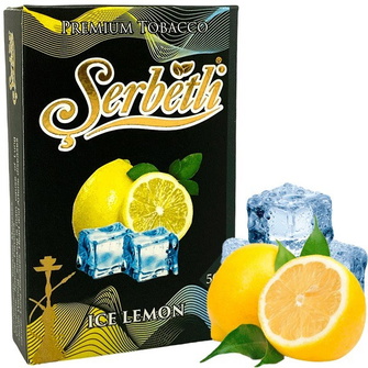 Тютюн Serbetli Ice Lemon (Лимон Лід) 50г