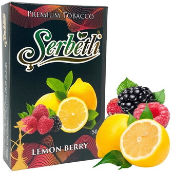 Тютюн Serbetli Lemon Berry (Лимон Ягоди) 50г