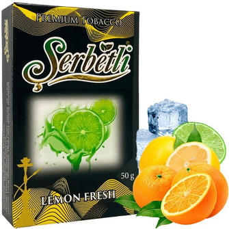 Тютюн Serbetli Lemon Fresh (Лимонний Фреш) 50г