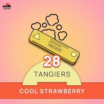 Тютюн Tangiers Noir Cool Strawberry (Полуниця Лід) 250г