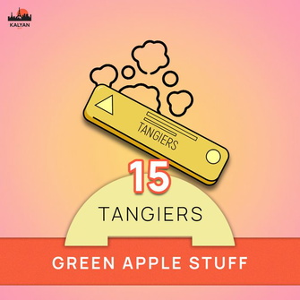 Тютюн Tangiers Noir Green Apple Stuff (Зелене яблуко Льодяник) 250г