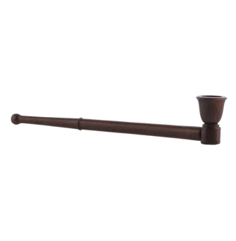 Трубка дерев'яна Amsterdam Brown (Коричневий) 21 см