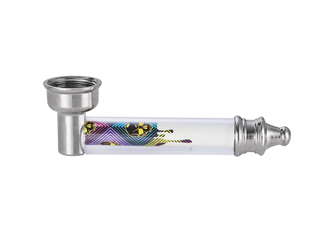 Трубка металева Champ High Dripping Paint Metal Pink (Рожевий)