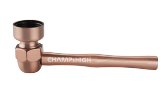 Трубка металева Champ High Mini Alu Pipe Rose Gold (Рожево-золотий)