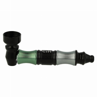 Трубка металева Champ High Tri Color Pipe Blue Green (Синьо-зелений)