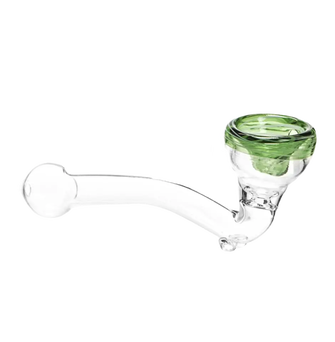 Трубка скляна Amsterdam Green (Зелений) 11 см