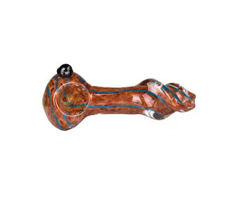 Трубка скляна Mistiq Brown (Коричневий) 10 см