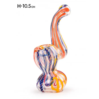 Трубка скляна Mistiq Multicolor (Різнокольоровий) 10.5 см