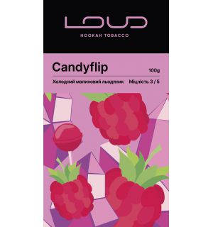 Тютюн Loud Candyflip (Малиновий Льодяник) 100г