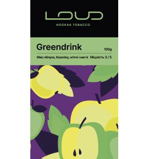 Тютюн Loud Greendrink (Гріндрінк) 100г