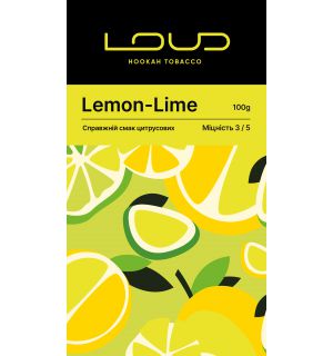 Тютюн Loud Lemon Lime (Лимон Лайм) 100г