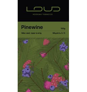 Тютюн Loud Pinewine (Хвоя М'ята Ягоди) 100г