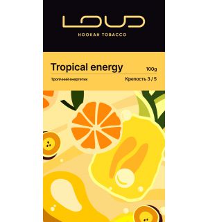 Тютюн Loud Tropical Energy (Тропічний Енергетик) 100г