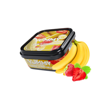 Тютюн Yummy Банан та Полуниця 250г