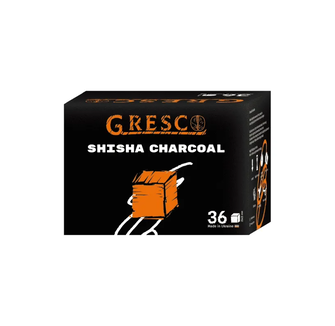 Горіхове вугілля для кальяну Gresco, 0.5 кг