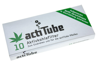 Вугільні фільтри для самокруток ActiTube, 10 шт