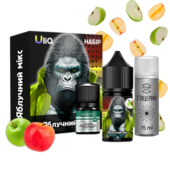 Набір Uliq 30 мл 50 мг Salt Яблучний мікс