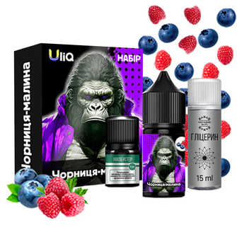 Набір Uliq 30 мл 50 мг Salt Чорниця Малина