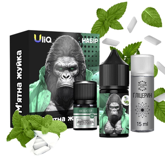 Набір Uliq 30 мл 50 мг Salt М'ятна жуйка