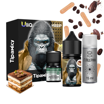Набір Uliq 30 мл 50 мг Salt Тірамісу