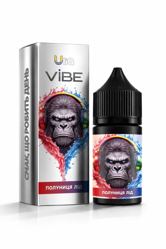 Набір Uliq Vibe Strawberry Ice (Полуниця Лід) 30 мл 50 мг