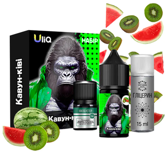 Набір Uliq 30 мл 50 мг Salt Кавун Ківі